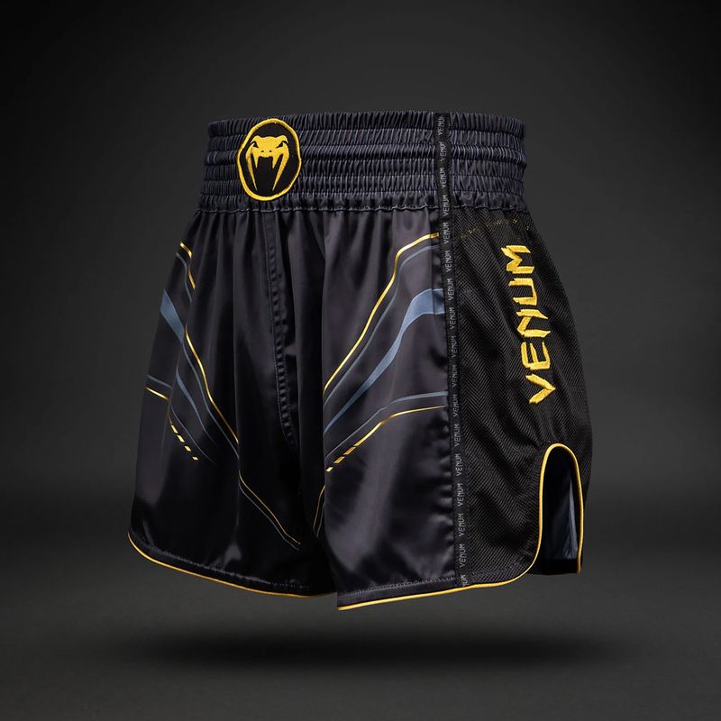 Spodenki treningowe męskie Venum Streamline Muay Thai black/gold 4