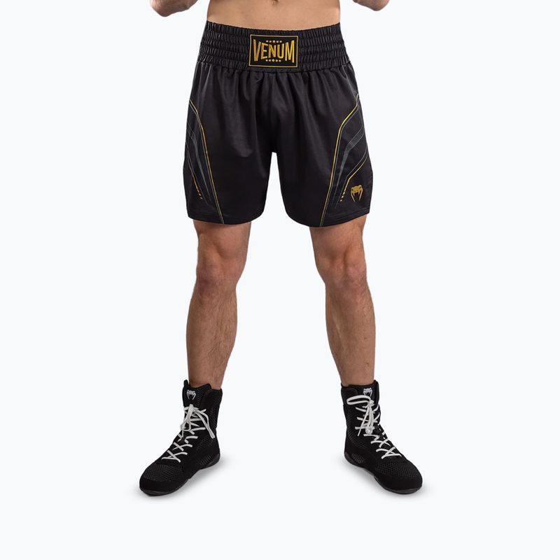 Spodenki bokserskie męskie Venum Streamline Boxing black/gold