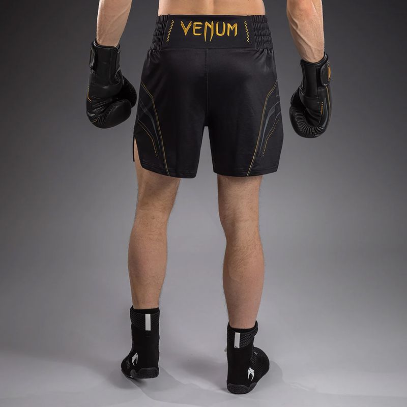 Spodenki bokserskie męskie Venum Streamline Boxing black/gold 3