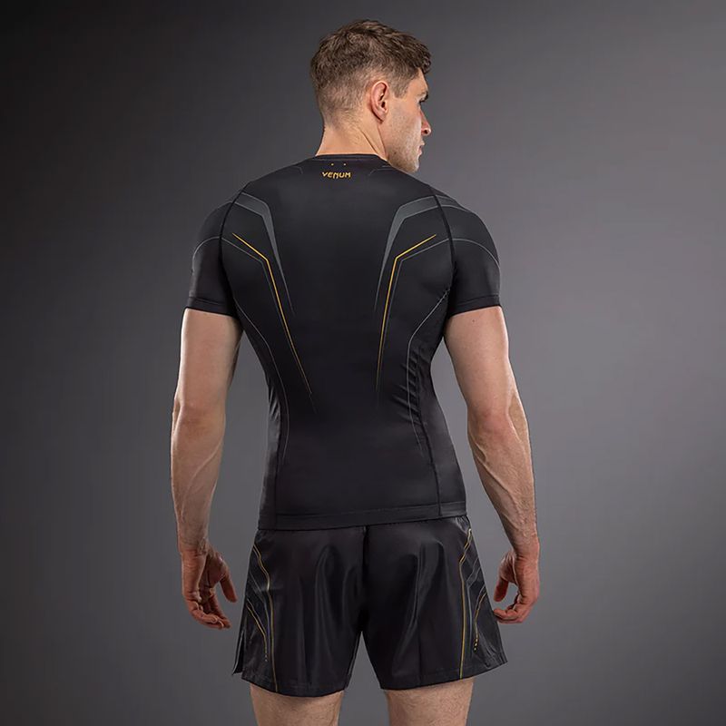 Rashguard męski Venum Streamline black/gold 2
