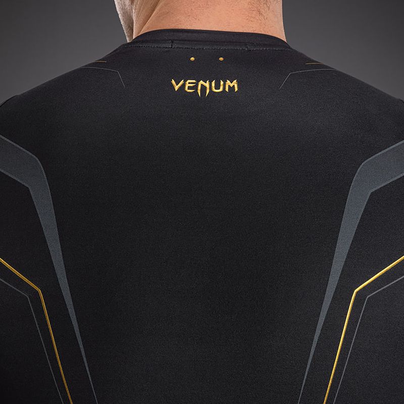 Rashguard męski Venum Streamline black/gold 6