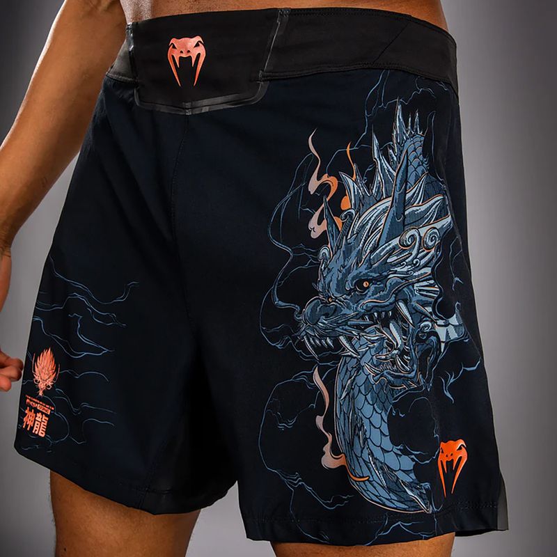 Spodenki treningowe męskie Venum Thunder Dragon black/grey/copper 5