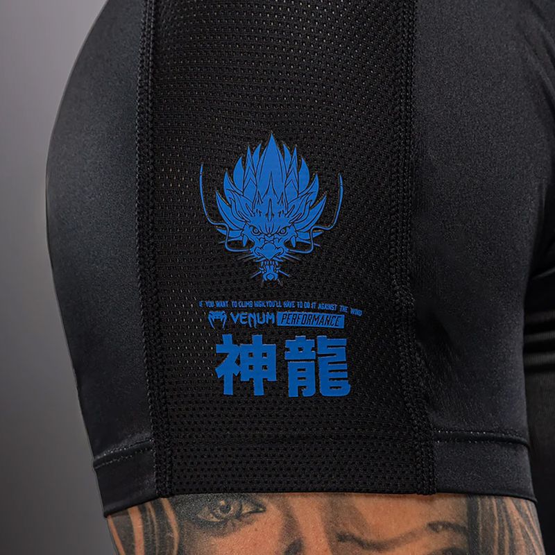 Rashguard Venum Thunder Dragon black/royal blue 6