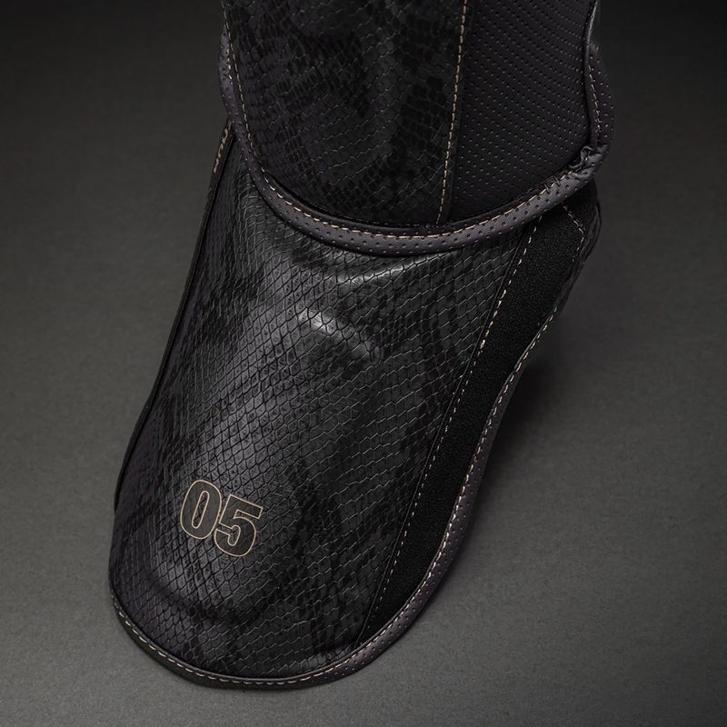 Ochraniacze piszczeli i stóp Venum Impact Evo Scales Shin dark grey 3