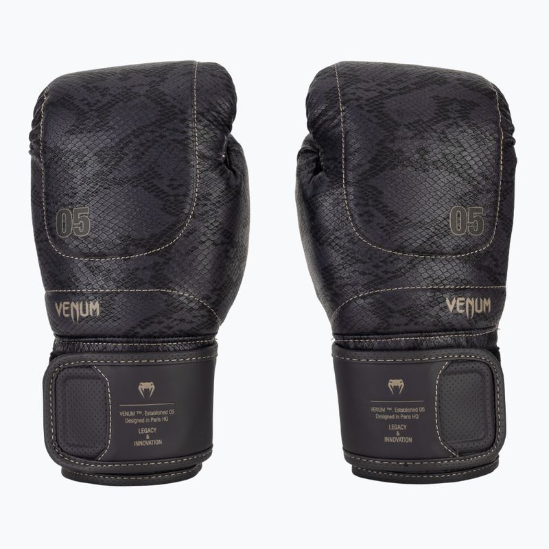 Rękawice bokserskie Venum Impact Evo Scales Boxing dark purple 2