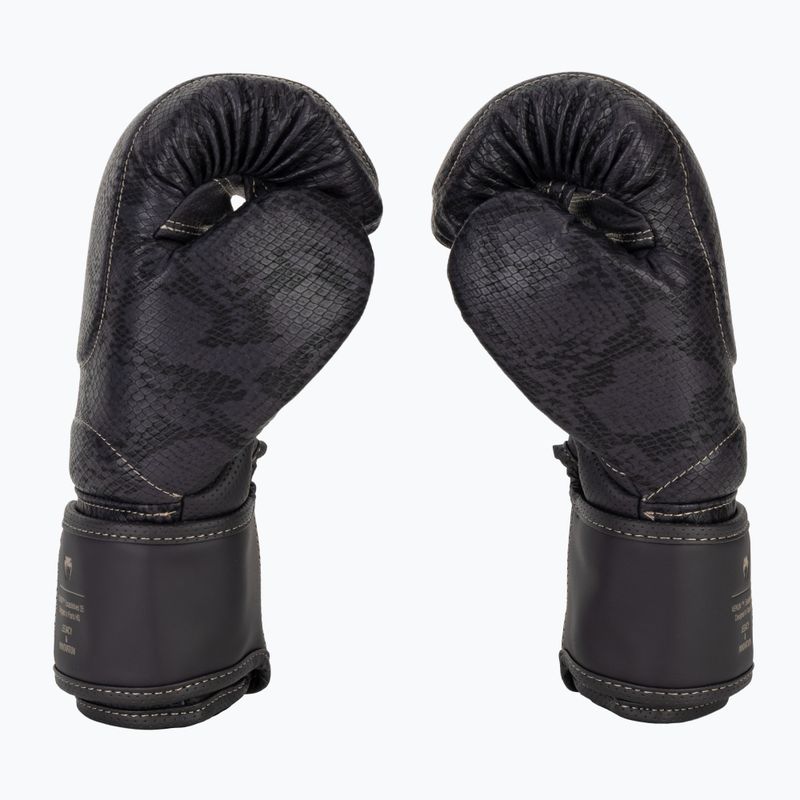 Rękawice bokserskie Venum Impact Evo Scales Boxing dark purple 4