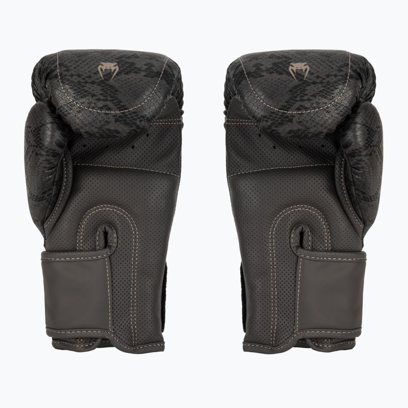 Rękawice bokserskie Venum Impact Evo Scales Boxing dark grey 3