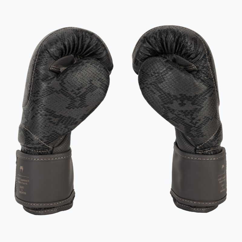 Rękawice bokserskie Venum Impact Evo Scales Boxing dark grey 4