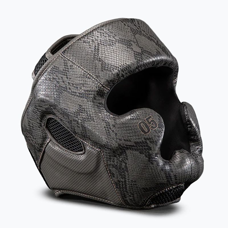 Kask bokserski Venum Impact Evo Scales dark grey
