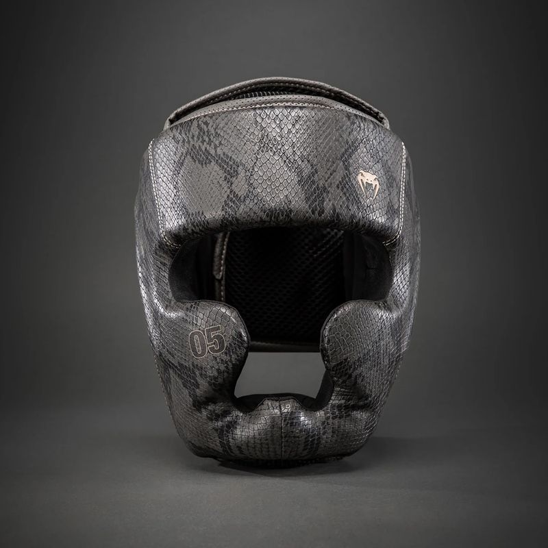 Kask bokserski Venum Impact Evo Scales dark grey 3