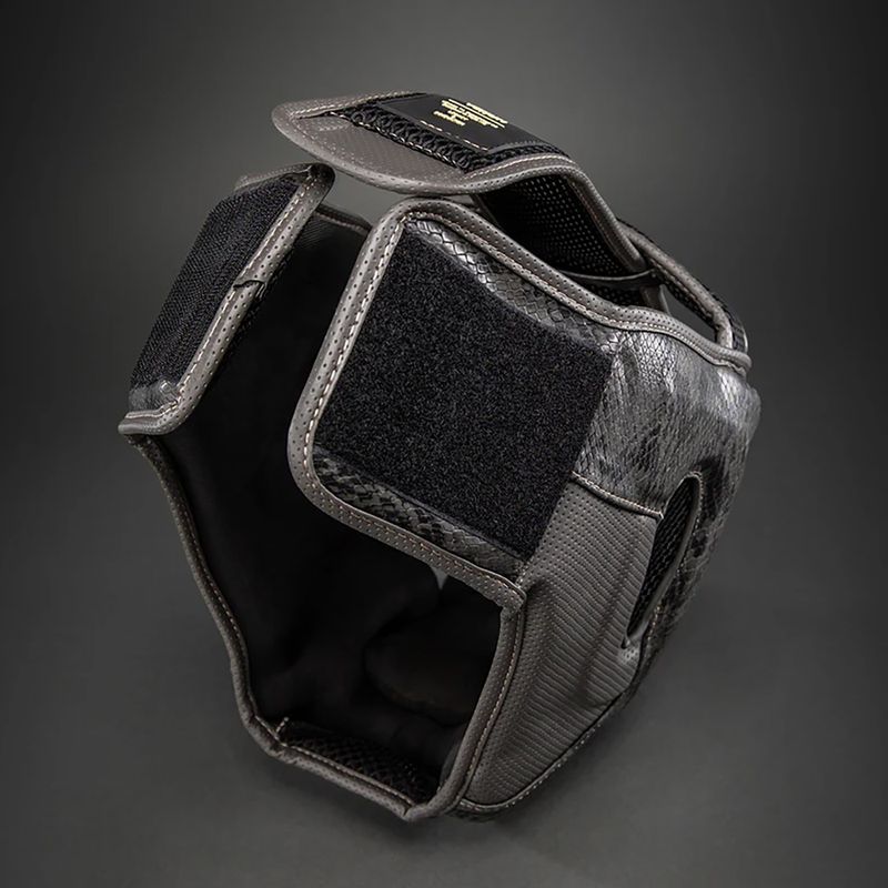 Kask bokserski Venum Impact Evo Scales dark grey 5