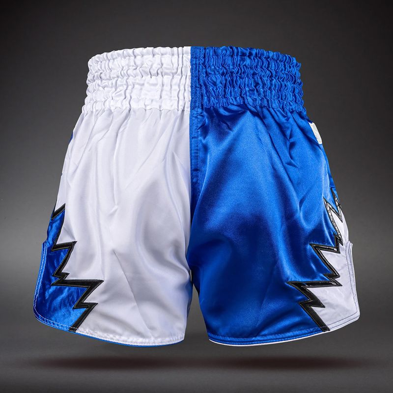 Spodenki treningowe Venum Inferno 2.0 Muay Thai white/blue 2