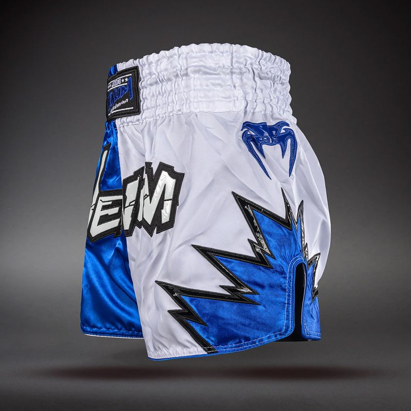 Spodenki treningowe Venum Inferno 2.0 Muay Thai white/blue 3
