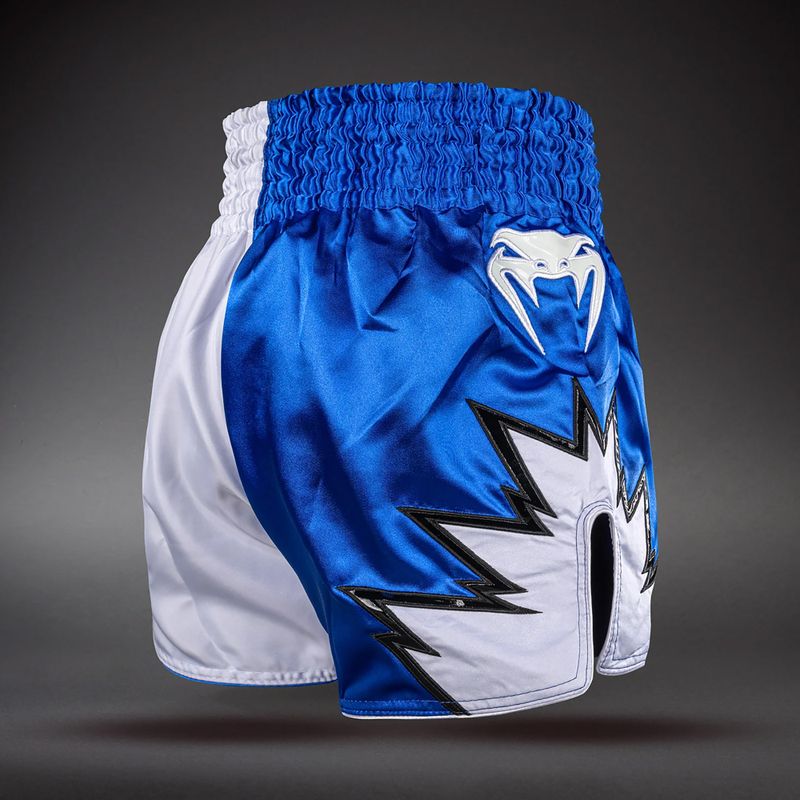 Spodenki treningowe Venum Inferno 2.0 Muay Thai white/blue 4