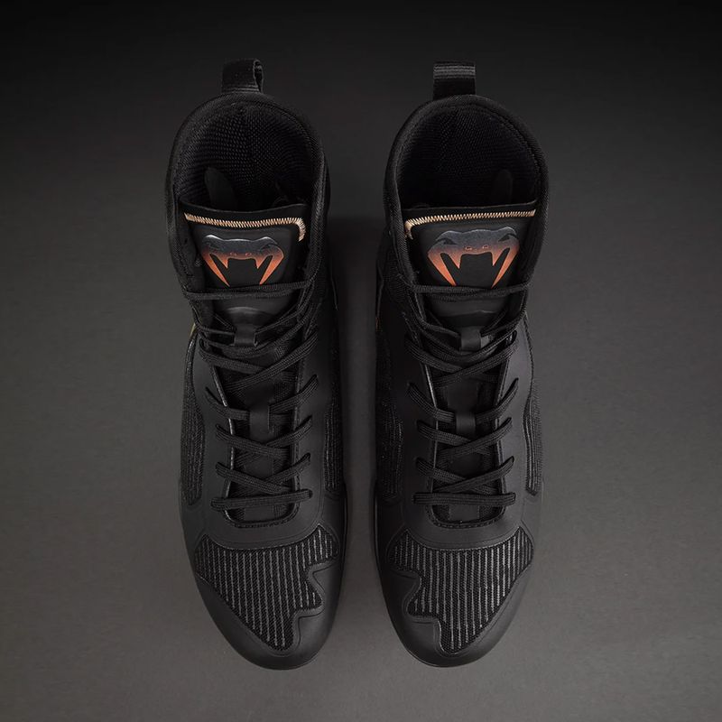 Buty bokserskie Venum Elite Neo Boxing black/gold 2
