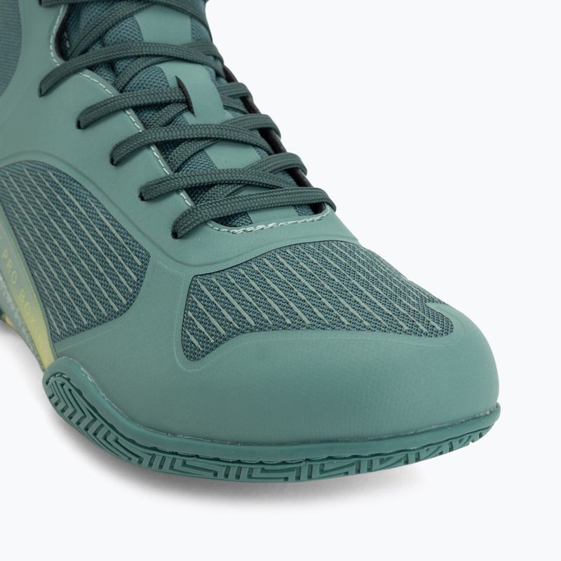 Buty bokserskie Venum Elite Neo Boxing green/neon yellow 7