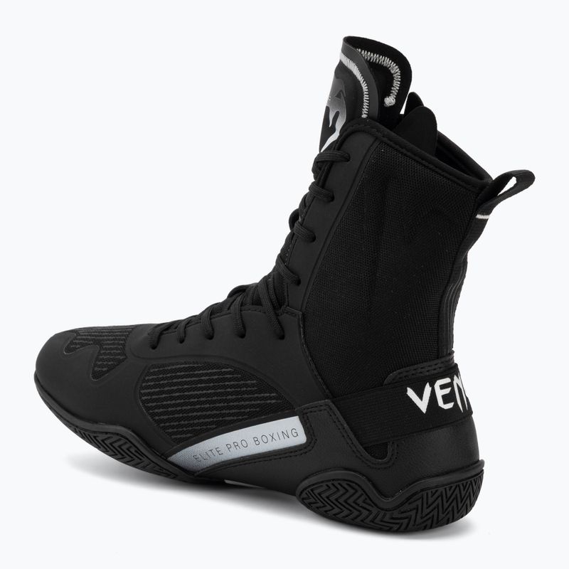 Buty bokserskie Venum Elite Neo Boxing black/white 3
