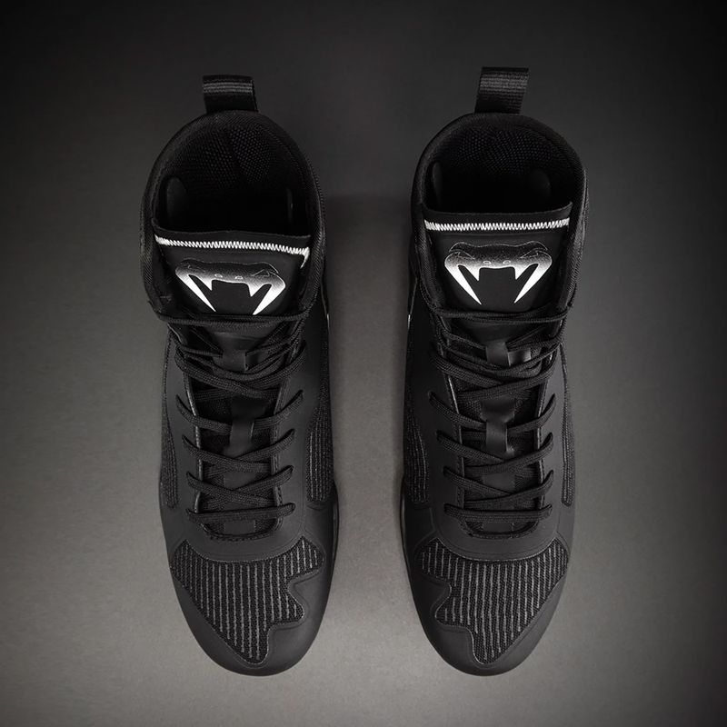 Buty bokserskie Venum Elite Neo Boxing black/white 2