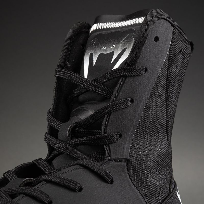 Buty bokserskie Venum Elite Neo Boxing black/white 4