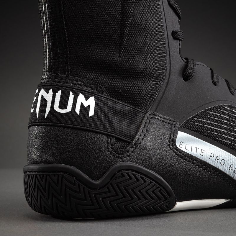 Buty bokserskie Venum Elite Neo Boxing black/white 5