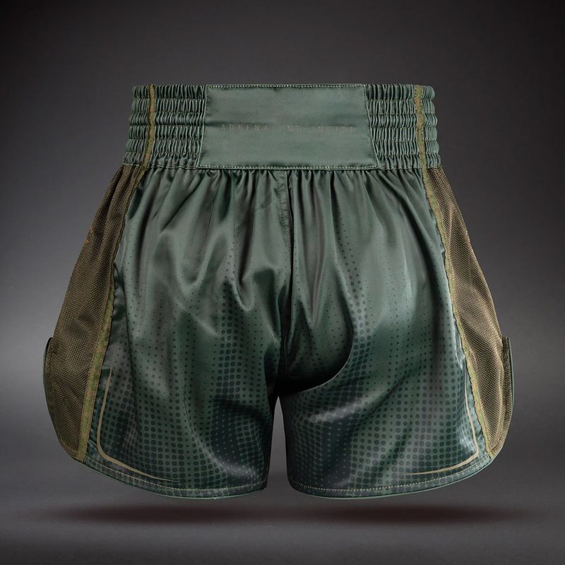 Spodenki treningowe Venum Stealth Muay Thai khaki/dark green 2