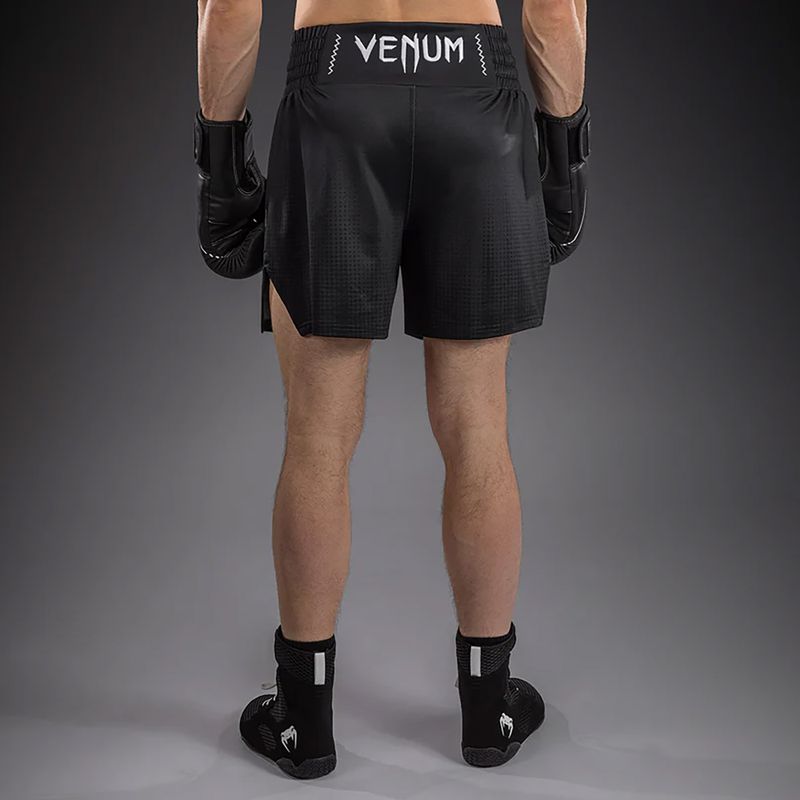 Spodenki bokserskie męskie Venum Stealth Boxing black/white 3