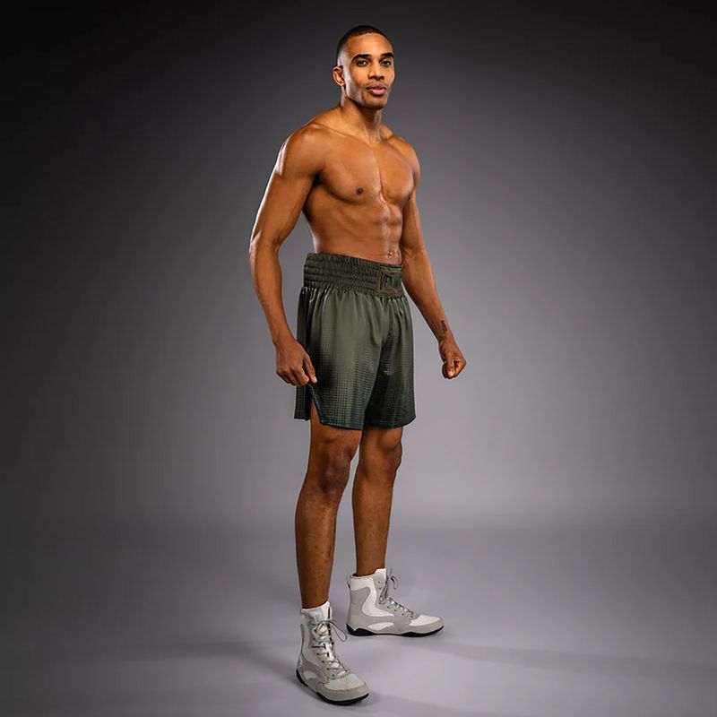 Spodenki bokserskie męskie Venum Stealth Boxing khaki/dark green 2