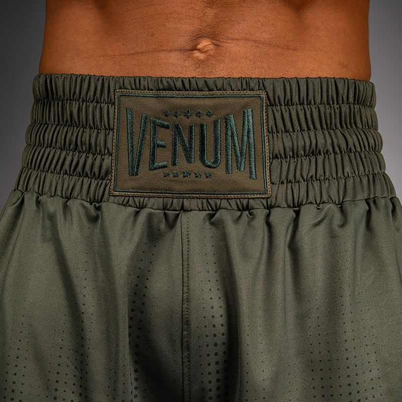 Spodenki bokserskie męskie Venum Stealth Boxing khaki/dark green 5