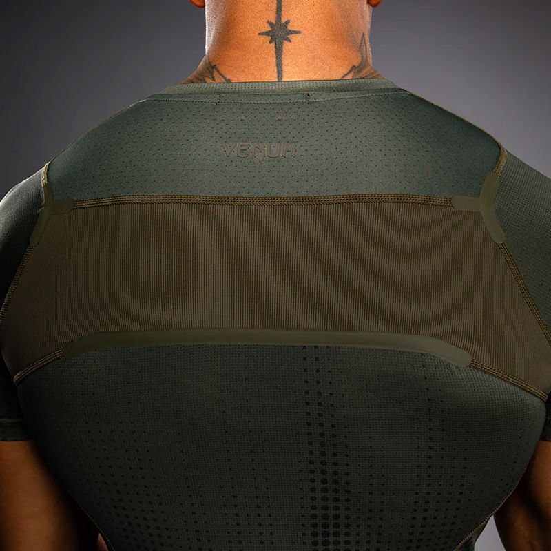 Rashguard męski Venum Stealth Rashguard khaki/dark green 6