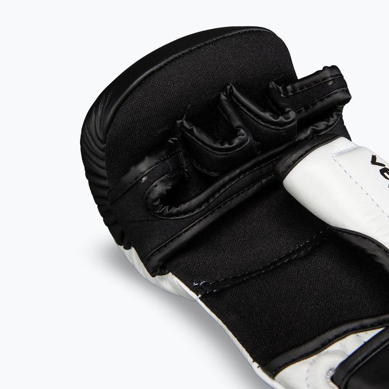 Rękawice MMA Venum Attack 2.0 Sparring Leather black/white 5