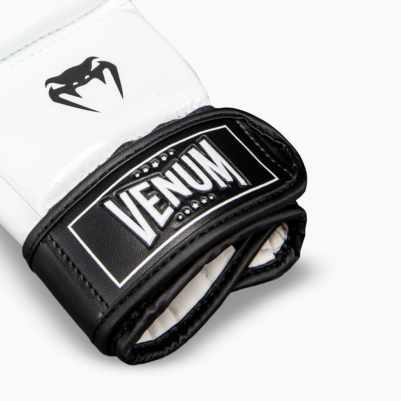 Rękawice MMA Venum Attack 2.0 Sparring Leather black/white 6