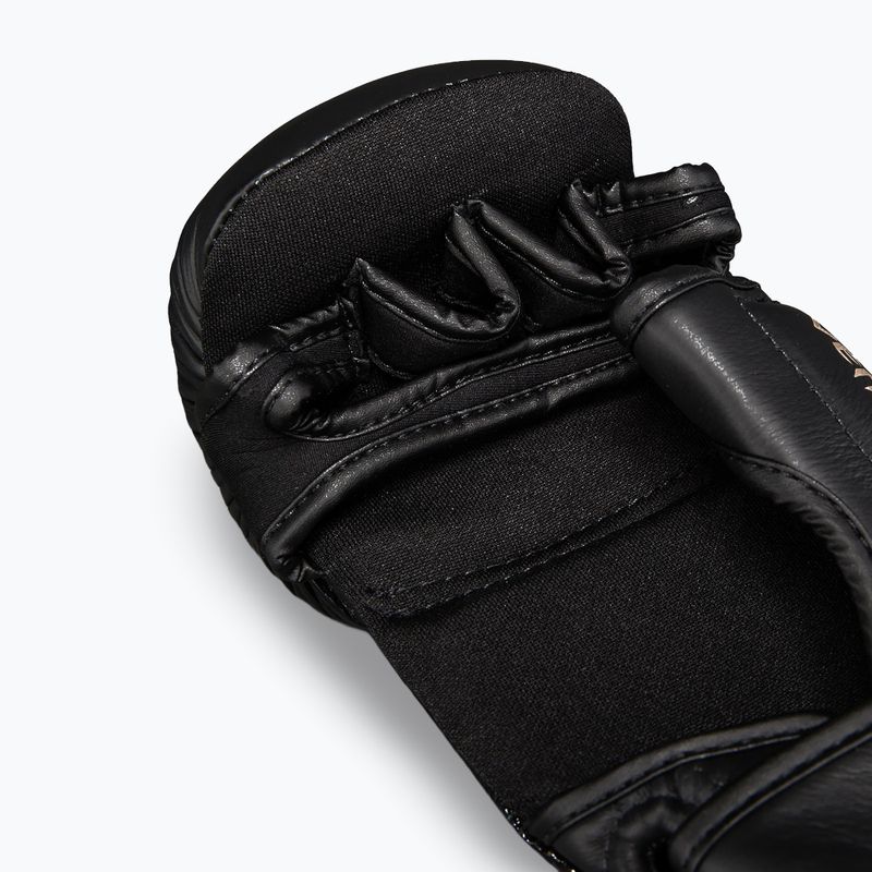 Rękawice MMA Venum Attack 2.0 Sparring Leather black/gold 5