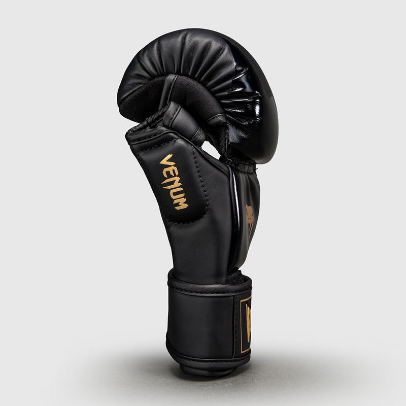 Rękawice sparingowe Venum Attack 2.0 Sparring black/gold 3