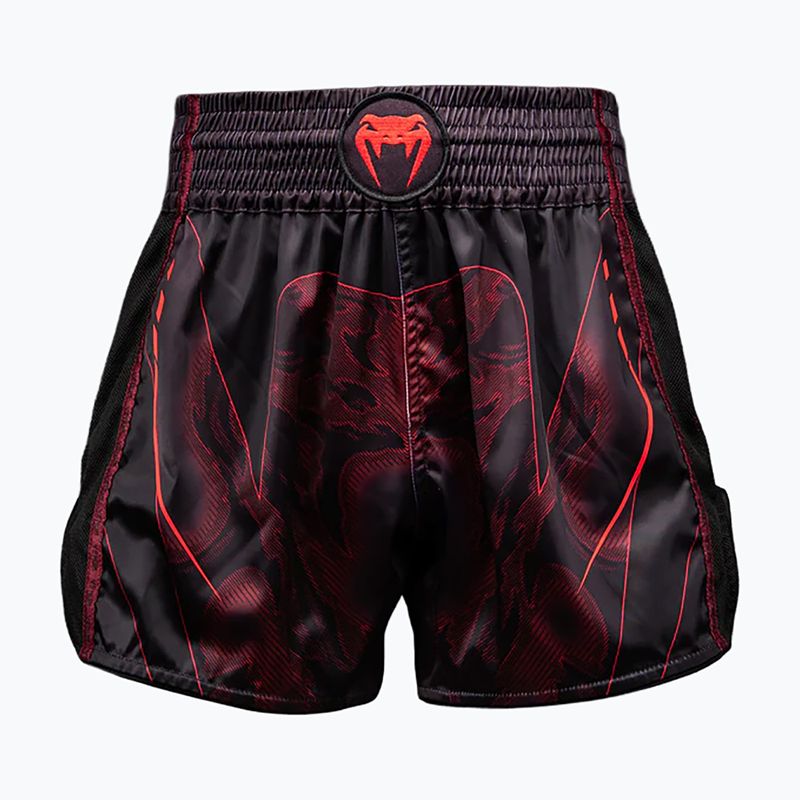 Spodenki treningowe męskie Venum Spectre Muay Thai black/red