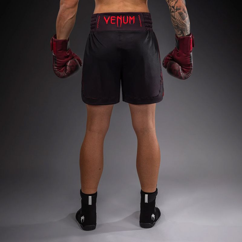 Spodenki bokserskie męskie Venum Spectre Boxing black/red 3