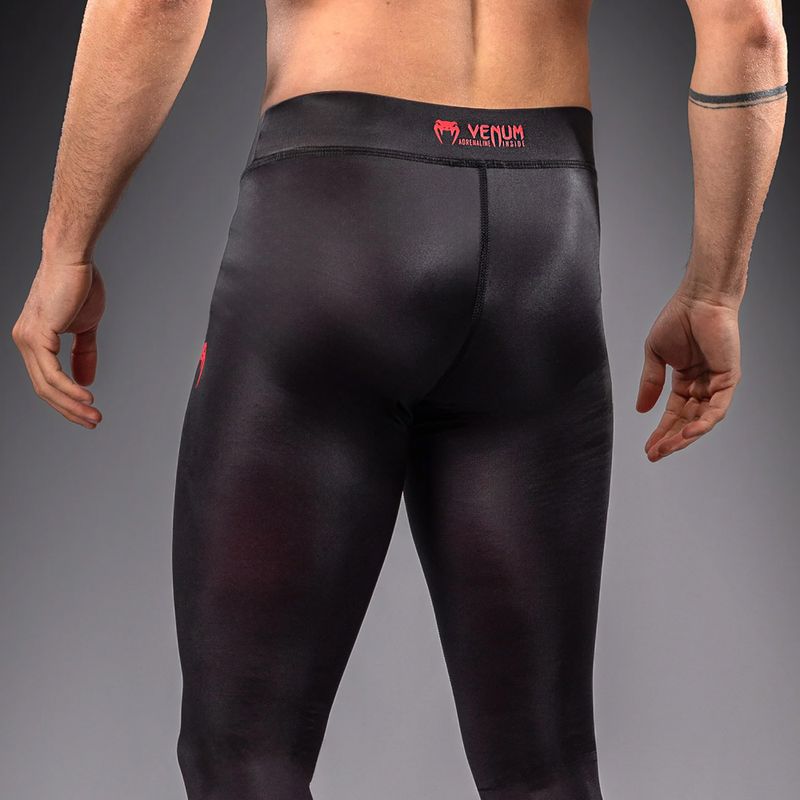 Legginsy treningowe męskie Venum Spectre Spats black/red 5