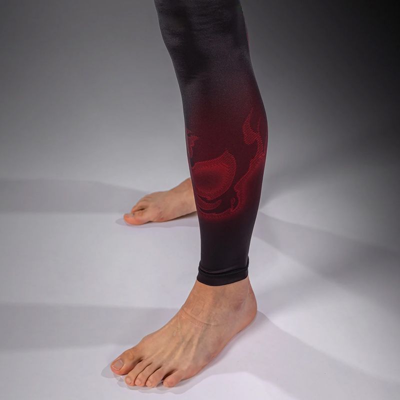 Legginsy treningowe męskie Venum Spectre Spats black/red 6