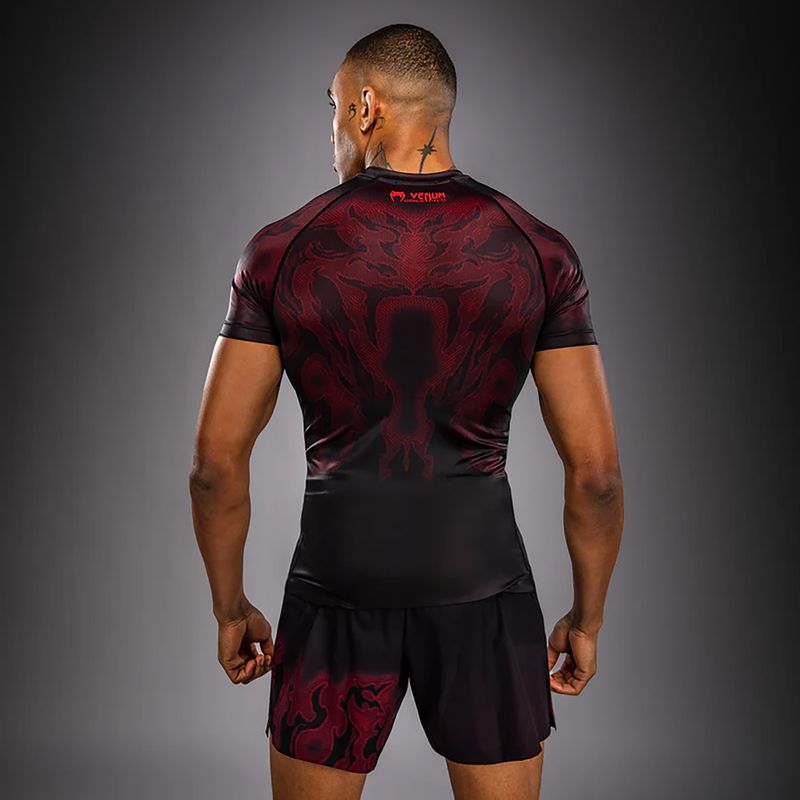 Rashguard męski Venum Spectre black/red 3
