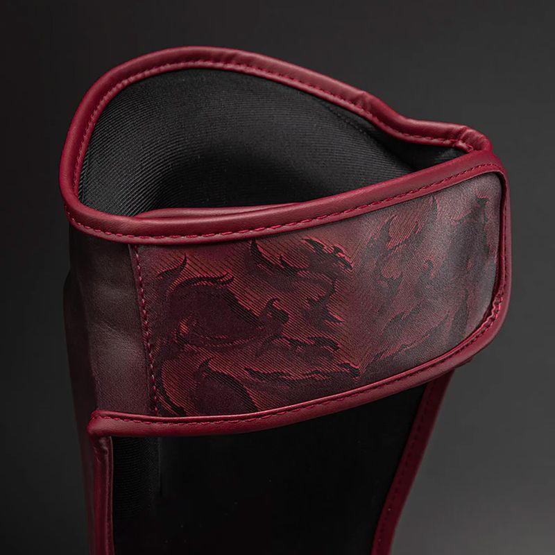 Ochraniacze piszczeli i stóp Venum Spectre Shin black/red 4