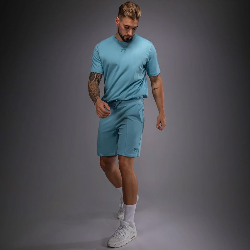 Spodenki męskie Venum Contender Fleece Cotton turquoise 2