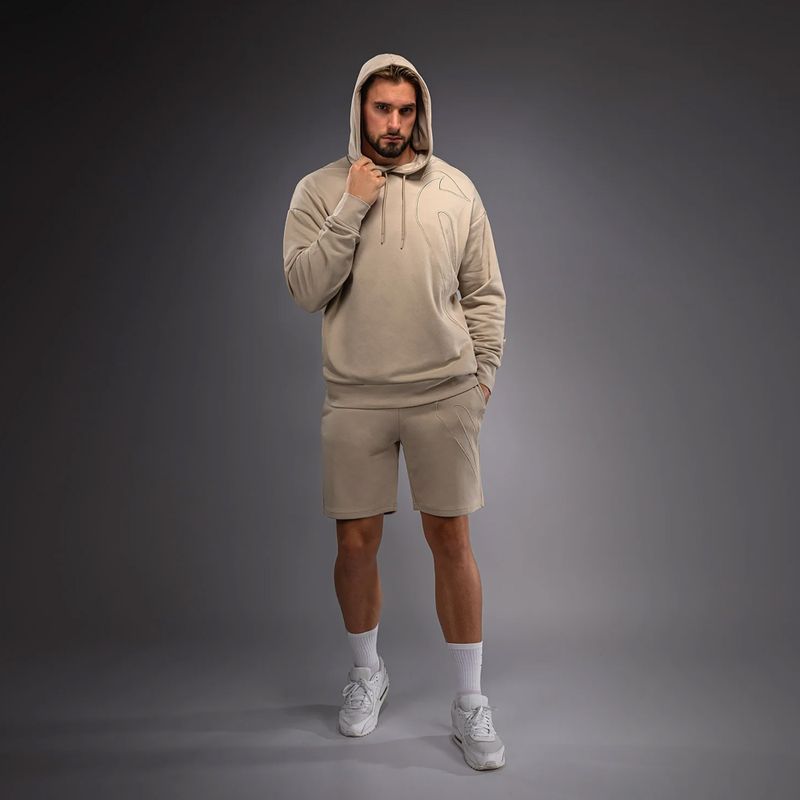 Bluza męska Venum Giant 3D Hoodie beige 2