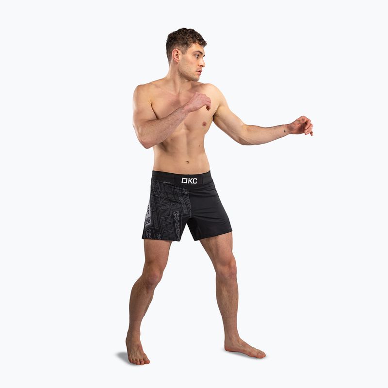 Spodenki treningowe Venum Karate Combat black/grey 4
