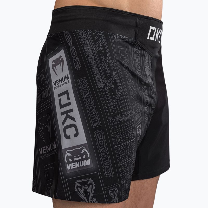 Spodenki treningowe Venum Karate Combat black/grey 5