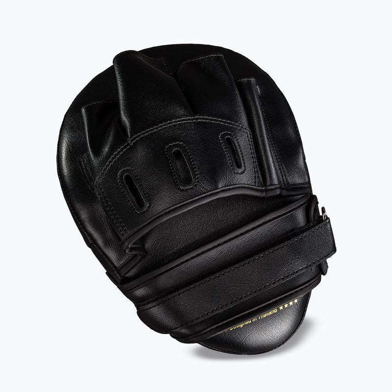 Tarcze treningowe Venum Light Focus Mitts black/gold 2