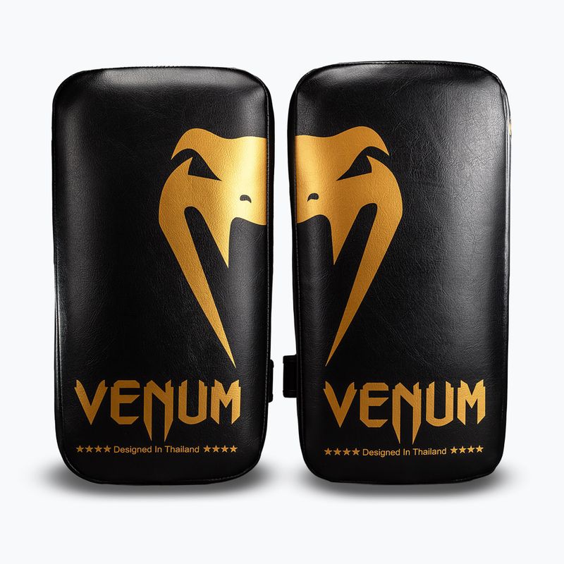 Tarcze treningowe Venum Giant Kick Pads black/gold