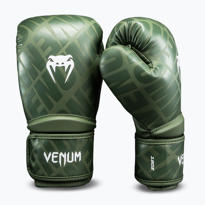 Rękawice bokserskie Venum Contender 1.5 XT 3D Boxing khaki 2