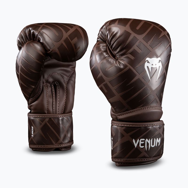 Rękawice bokserskie Venum Contender 1.5 XT 3D Boxing dark brown