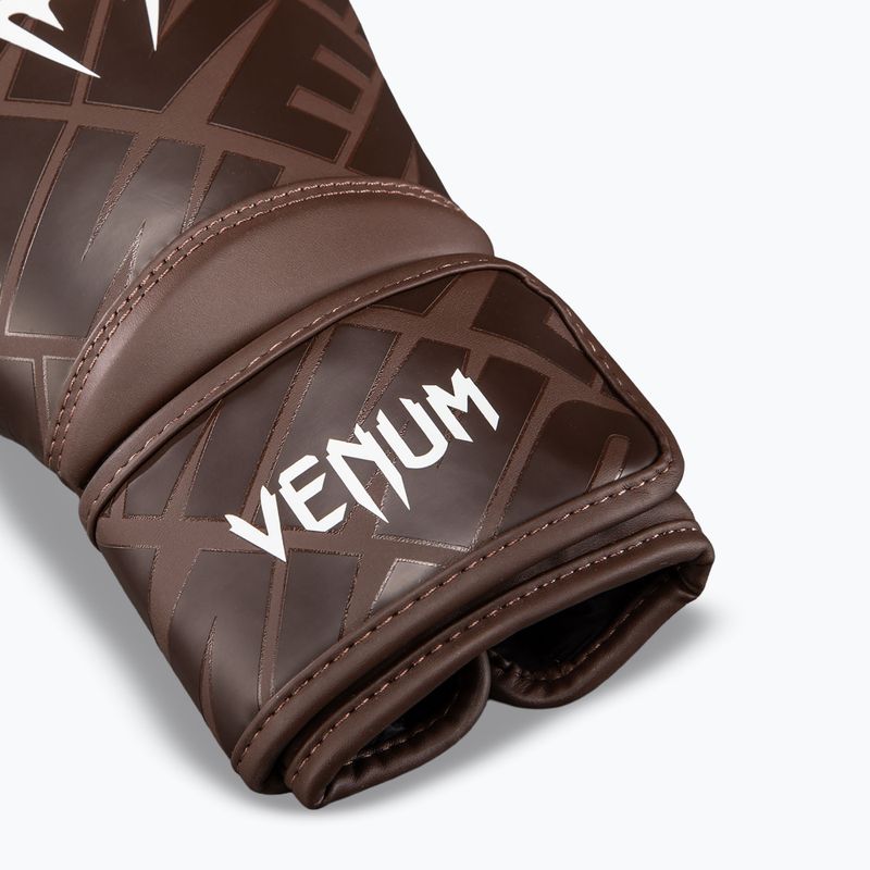 Rękawice bokserskie Venum Contender 1.5 XT 3D Boxing dark brown 4