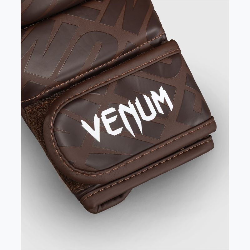 Rękawice sparingowe Venum Contender 1.5 XT 3D Sparring dark brown 4