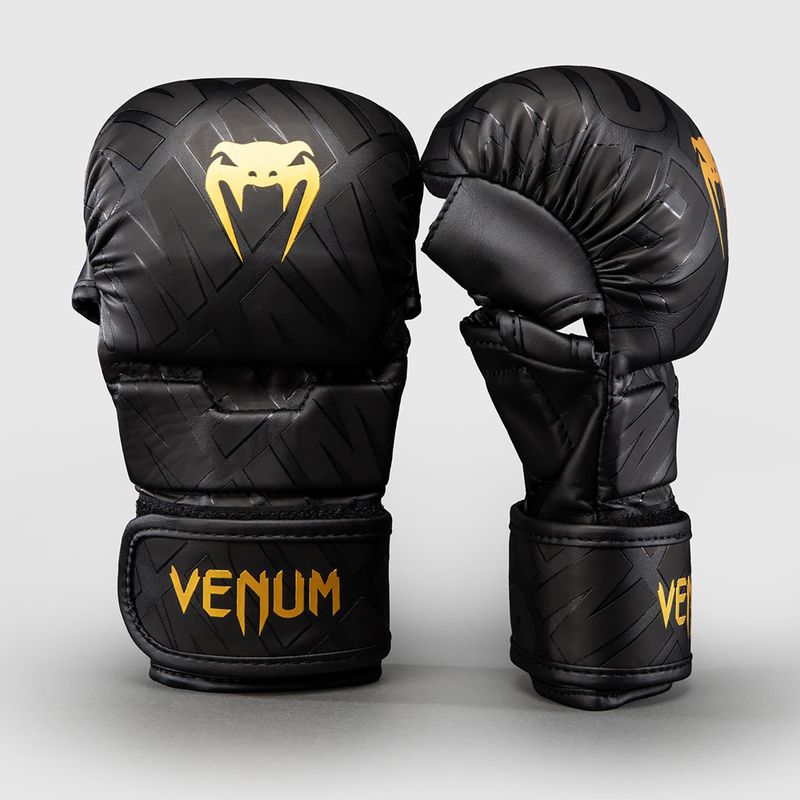 Rękawice sparingowe Venum Contender 1.5 XT 3D Sparring black/gold 2